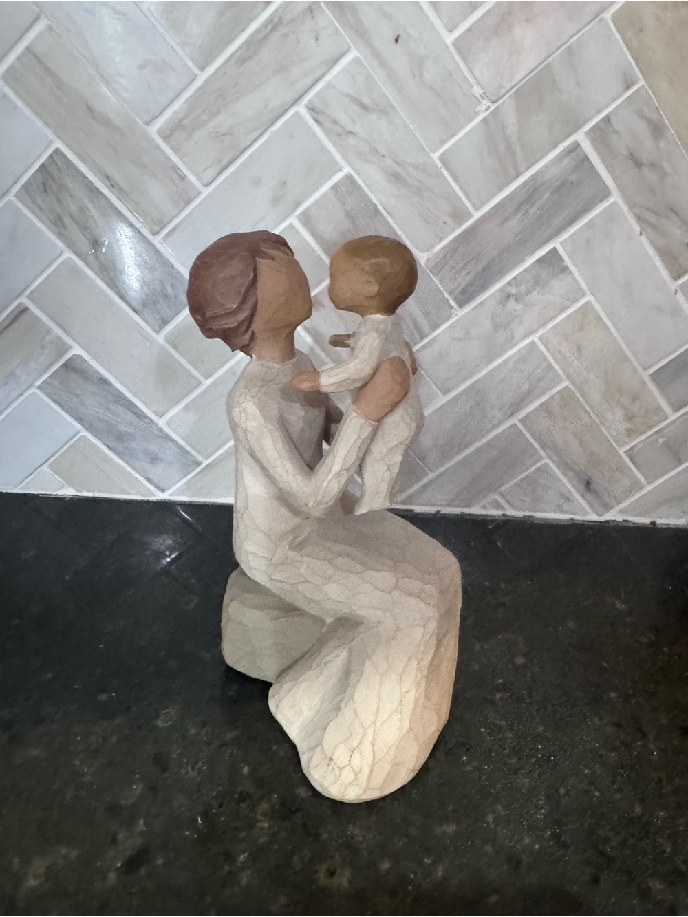 Willow Tree Grandmother Figurine - Beige, Brown